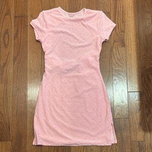 Lucy in the Sky Pink Open Back Mini Dress!